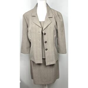 Vintage 3-Piece Suits Us Branded Women's Blazer, Cami, Skirt 90s Size 9/10 EUC